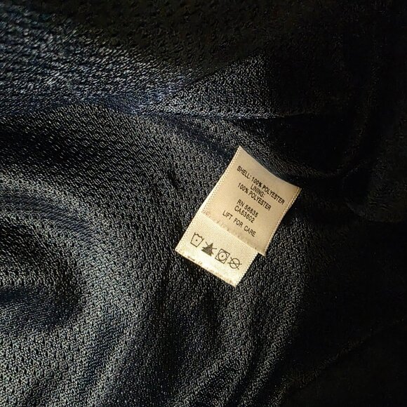 Cabela’s Windcrest Jacket Men’s 3XL Tall Navy Windbreaker Zip Up Mesh Lined Big - Picture 8 of 10